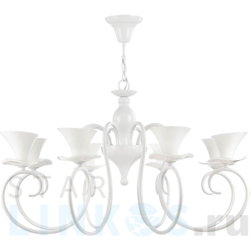 Купить Подвесная люстра Freya Fabre FR2001-PL-08-W за 27 351 руб. в Туле Купить с доставкой Подвесная люстра Freya Fabre FR2001-PL-08-W в Туле