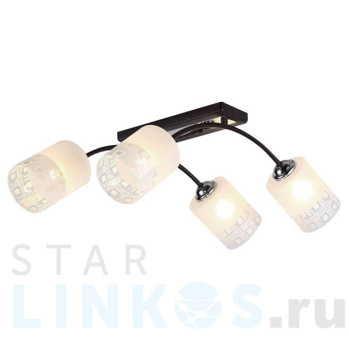 Купить Потолочная люстра Hiper Sally H010-4 за 6 745 руб. в Туле Купить с доставкой Потолочная люстра Hiper Sally H010-4 в Туле