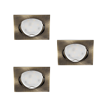Купить Точечный светильник (в комплекте 3 шт.) Kanlux TRIBIS II L AB 23843 в Туле