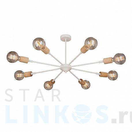 Купить Потолочная люстра Vitaluce V4864-0/8PL за 8 811 руб. в Туле фото 2 Купить с доставкой Потолочная люстра Vitaluce V4864-0/8PL в Туле фото 2
