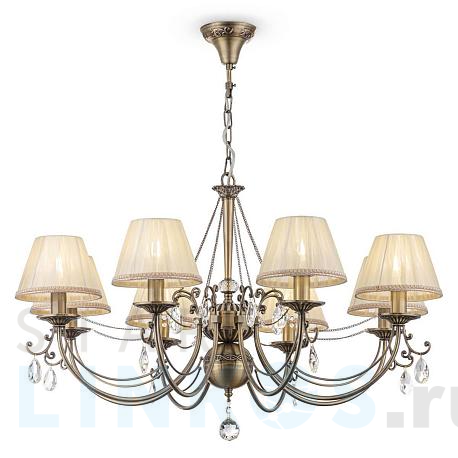 Купить Подвесная люстра Maytoni Soffia RC093-PL-08-R за 49 490 руб. в Туле фото 2 Купить с доставкой Подвесная люстра Maytoni Soffia RC093-PL-08-R в Туле фото 2