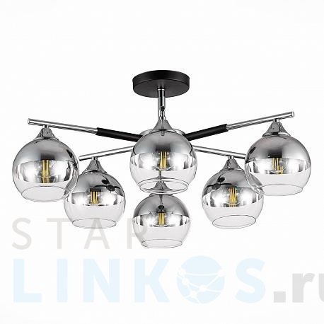 Купить Потолочная люстра Evoluce Gocia SLE106502-06 за 7 420 руб. в Туле фото 2 Купить с доставкой Потолочная люстра Evoluce Gocia SLE106502-06 в Туле фото 2