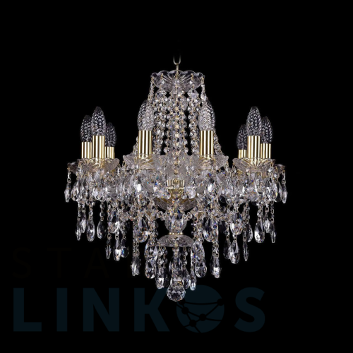 Купить с доставкой Подвесная люстра Bohemia Ivele 1415/10/165 G в Туле