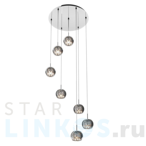 Купить Подвесная люстра Zumaline Crystal P0076-07M-B5FZ за 52 580 руб. в Туле Купить с доставкой Подвесная люстра Zumaline Crystal P0076-07M-B5FZ в Туле