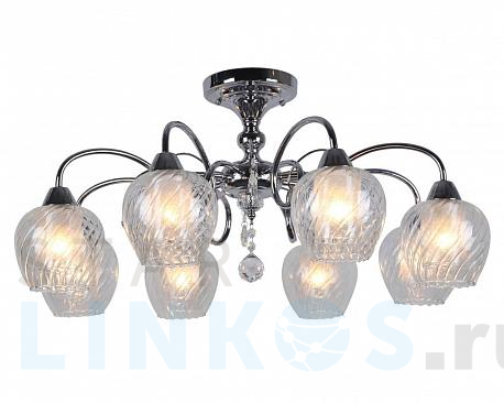 Купить Потолочная люстра Omnilux Telti OML-53607-08 за 17 640 руб. в Туле фото 2 Купить с доставкой Потолочная люстра Omnilux Telti OML-53607-08 в Туле фото 2