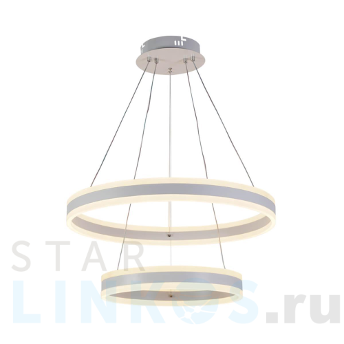 Купить Подвесная светодиодная люстра Profit Light 6036/2 WHT за 13 226 руб. в Туле Купить с доставкой Подвесная светодиодная люстра Profit Light 6036/2 WHT в Туле