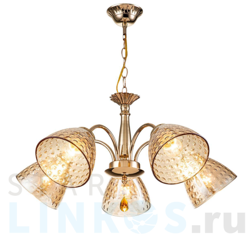 Купить Подвесная люстра Escada Freesia 658/5PL Gold за 6 110 руб. в Туле Купить с доставкой Подвесная люстра Escada Freesia 658/5PL Gold в Туле