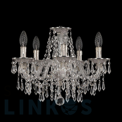 Купить Подвесная люстра Bohemia Ivele 16103/5/141 Ni за 63 957 руб. в Туле Купить с доставкой Подвесная люстра Bohemia Ivele 16103/5/141 Ni в Туле