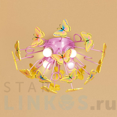 Купить Потолочная люстра Citilux Бабочки CL603142 за 4 990 руб. в Туле Купить с доставкой Потолочная люстра Citilux Бабочки CL603142 в Туле