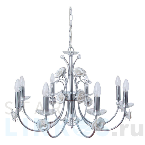 Купить Подвесная люстра Abrasax Annika 2031/8(chrome) за 15 857 руб. в Туле Купить с доставкой Подвесная люстра Abrasax Annika 2031/8(chrome) в Туле