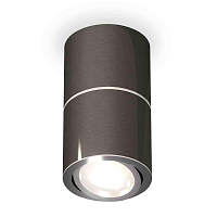 Купить Комплект накладного светильника Ambrella light Techno Spot XS7403040 DCH/PSL черный хром/серебро полированное (C7403, A2070, C7403, N7003) в Туле