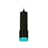 Купить Комплект подвесного светильника Ambrella light Techno Spot XP7402004 SBK/BL черный песок/голубой (A2302, C6343, A2030, C7402, N7194) в Туле