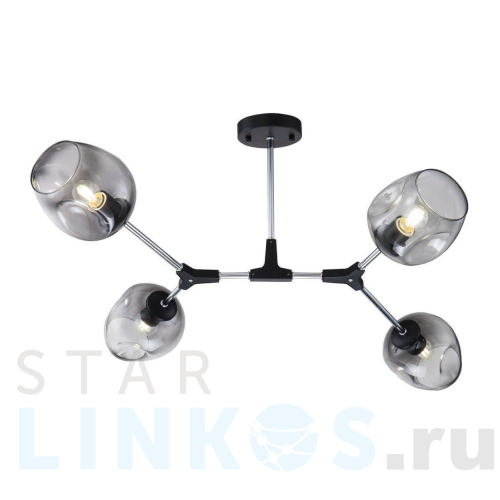 Купить Потолочная люстра Freya Desi FR5006CL-04B за 13 291 руб. в Туле Купить с доставкой Потолочная люстра Freya Desi FR5006CL-04B в Туле