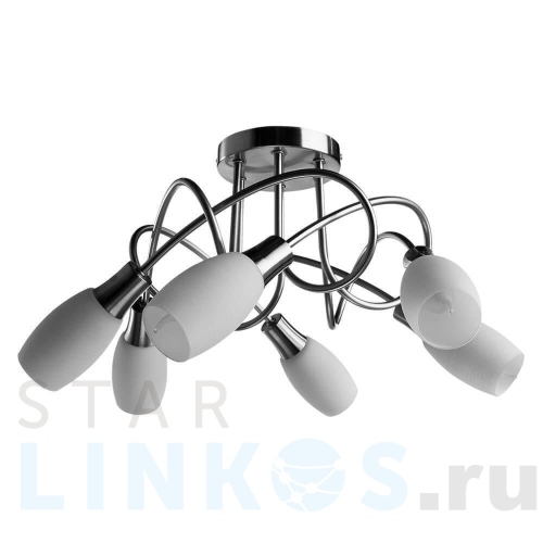 Купить Потолочная люстра Arte Lamp A4591PL-6SS за 9 990 руб. в Туле Купить с доставкой Потолочная люстра Arte Lamp A4591PL-6SS в Туле
