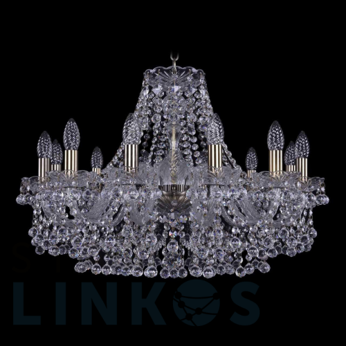 Купить Подвесная люстра Bohemia Ivele 1409/12/240 Pa за 64 722 руб. в Туле Купить с доставкой Подвесная люстра Bohemia Ivele 1409/12/240 Pa в Туле