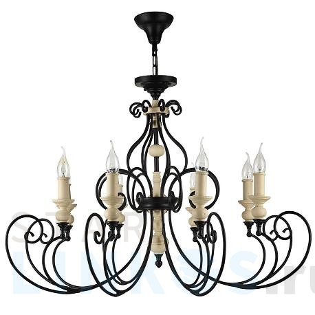 Купить Подвесная люстра Maytoni Karina H631-PL-08-B за 42 890 руб. в Туле фото 2 Купить с доставкой Подвесная люстра Maytoni Karina H631-PL-08-B в Туле фото 2