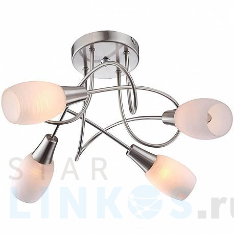 Купить Потолочная люстра Globo Gillian 54983-4D за 17 580 руб. в Туле фото 2 Купить с доставкой Потолочная люстра Globo Gillian 54983-4D в Туле фото 2