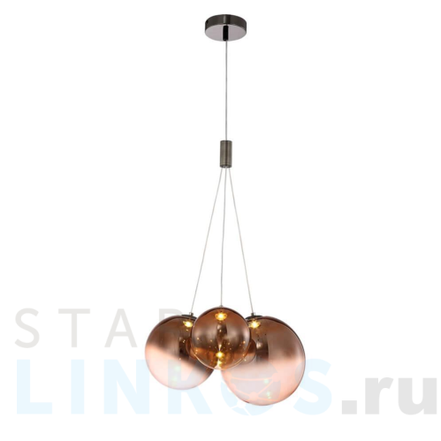 Купить Подвесной светодиодный светильник Crystal Lux Elche SP3 Copper за 7 900 руб. в Туле Купить с доставкой Подвесной светодиодный светильник Crystal Lux Elche SP3 Copper в Туле