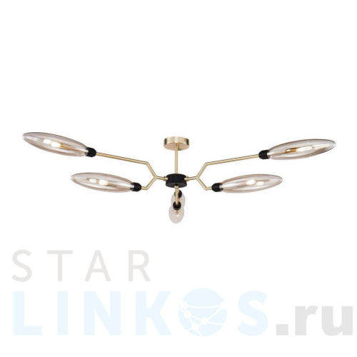 Купить с доставкой Потолочная люстра Maytoni Ventura MOD012CL-06G в Туле