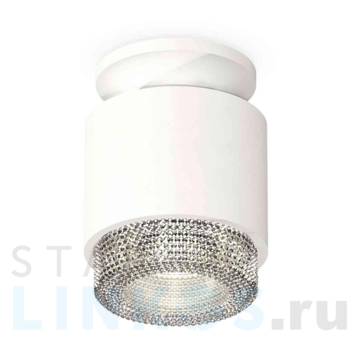 Купить с доставкой Комплект накладного светильника Ambrella light Techno Spot XS7510042 SWH/CL белый песок/прозрачный (N7925, C7510, N7191) в Туле