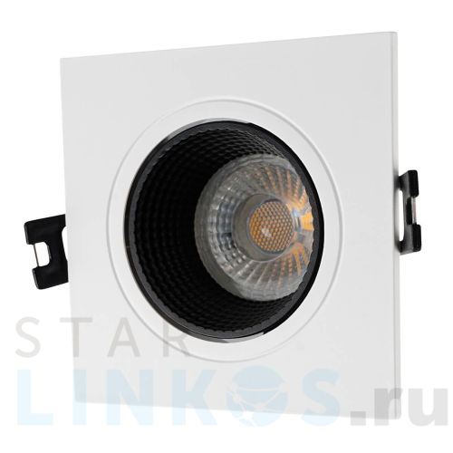 Купить Встраиваемый светильник Denkirs DK3071-WH+BK за 986 руб. в Туле Купить с доставкой Встраиваемый светильник Denkirs DK3071-WH+BK в Туле