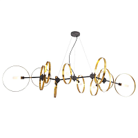 Купить Подвесная люстра Crystal Lux Armonica SP8 Black/Brass V1 в Туле