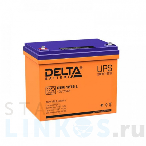 Купить с доставкой Аккумулятор Delta DTM 1275 L в Туле