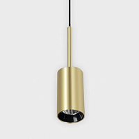 Купить Подвесной светодиодный светильник Italline DL 3038 black/gold в Туле