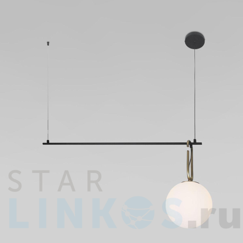 Купить Подвесной светильник Eurosvet Riche 70143/1 черный за 14 400 руб. в Туле Купить с доставкой Подвесной светильник Eurosvet Riche 70143/1 черный в Туле