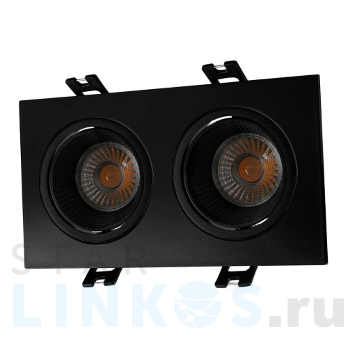 Купить Встраиваемый светильник Denkirs DK3072-BK за 1 541 руб. в Туле Купить с доставкой Встраиваемый светильник Denkirs DK3072-BK в Туле