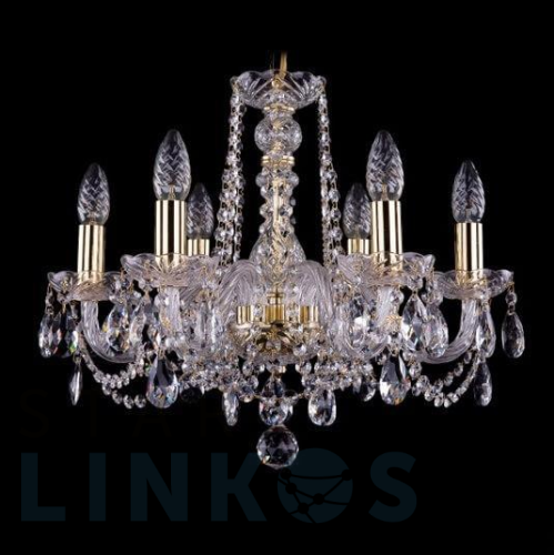 Купить Подвесная люстра Bohemia Ivele 1402/6/160 G за 26 267 руб. в Туле Купить с доставкой Подвесная люстра Bohemia Ivele 1402/6/160 G в Туле