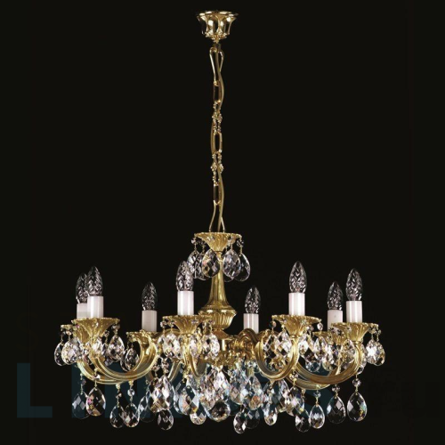 Купить с доставкой Подвесная люстра Artglass Alice VIII. Polished CE в Туле