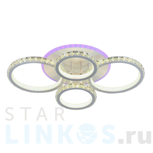 Купить Потолочная светодиодная люстра Profit Light 18052/4 WHT за 9 401 руб. в Туле Купить с доставкой Потолочная светодиодная люстра Profit Light 18052/4 WHT в Туле