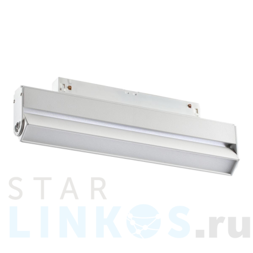 Купить Трековый однофазный светодиодный светильник Novotech Shino Flum 358538 за 4 320 руб. в Туле Купить с доставкой Трековый однофазный светодиодный светильник Novotech Shino Flum 358538 в Туле