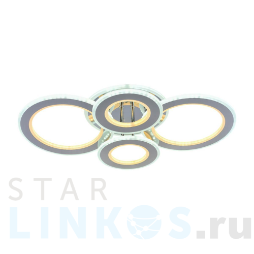 Купить Потолочная светодиодная люстра Profit Light 8881/4 CHR за 6 885 руб. в Туле Купить с доставкой Потолочная светодиодная люстра Profit Light 8881/4 CHR в Туле