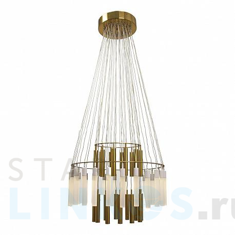 Купить Подвесная светодиодная люстра Abrasax Mia PL.4303-48BR за 67 338 руб. в Туле фото 2 Купить с доставкой Подвесная светодиодная люстра Abrasax Mia PL.4303-48BR в Туле фото 2