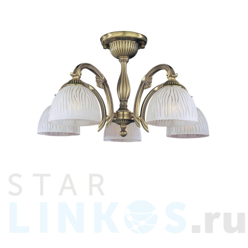 Купить Потолочная люстра Reccagni Angelo PL.5670/5 за 56 375 руб. в Туле Купить с доставкой Потолочная люстра Reccagni Angelo PL.5670/5 в Туле