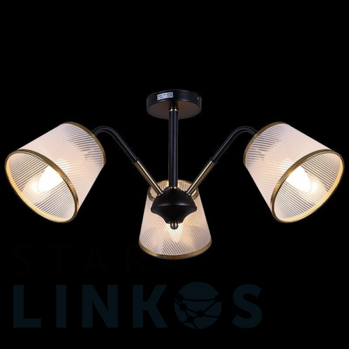 Купить Потолочная люстра Illumico IL0344-3CSQ-79 BK AB за 3 500 руб. в Туле Купить с доставкой Потолочная люстра Illumico IL0344-3CSQ-79 BK AB в Туле