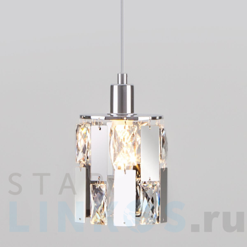 Купить с доставкой Подвесной светильник Eurosvet 50101/1 хром в Туле