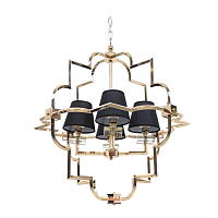 Купить Подвесная люстра Lumina Deco Baltimore LDP 8020-4 GD+BK в Туле