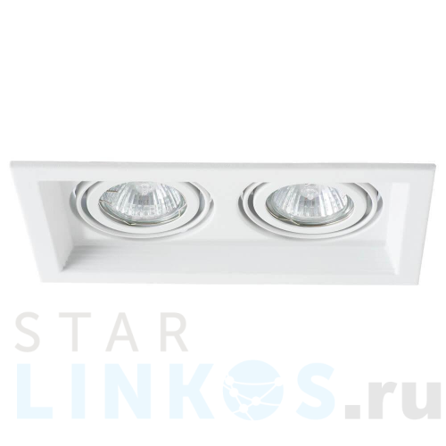 Купить Встраиваемый светильник Arte Lamp A6661PL-2WH за 1 490 руб. в Туле Купить с доставкой Встраиваемый светильник Arte Lamp A6661PL-2WH в Туле