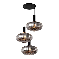 Купить Подвесная люстра Lumina Deco Floril LDP 1216-3 GY+BK в Туле