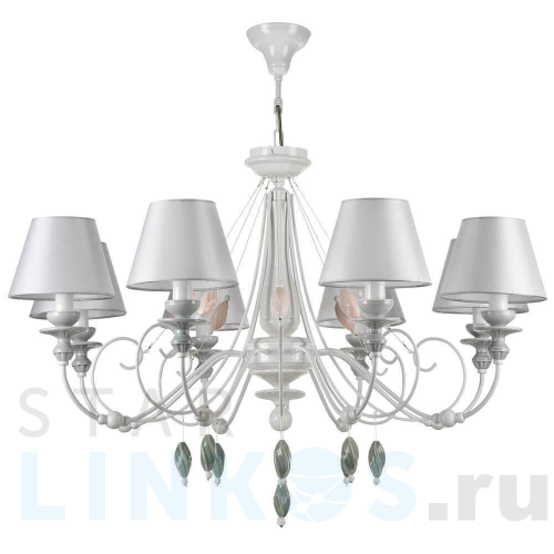 Купить с доставкой Подвесная люстра Maytoni Adelia ARM540-08-W в Туле