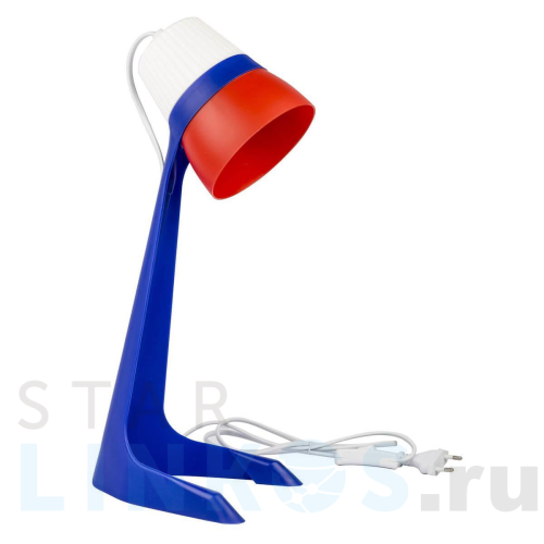 Купить с доставкой Настольная лампа Uniel ULO-K22 D/E14/A White/Blue/Red UL-00010040 в Туле