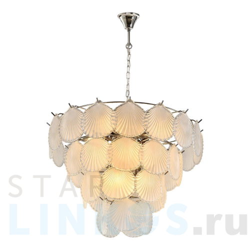 Купить Подвесная люстра iLamp Soho P2546-12 NIC за 51 290 руб. в Туле Купить с доставкой Подвесная люстра iLamp Soho P2546-12 NIC в Туле