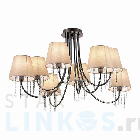 Купить Потолочная люстра Evoluce Alluria SLE1118-802-08 за 16 780 руб. в Туле фото 2 Купить с доставкой Потолочная люстра Evoluce Alluria SLE1118-802-08 в Туле фото 2