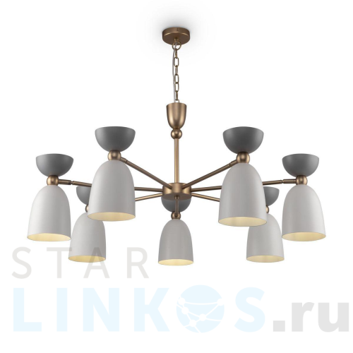 Купить Подвесная люстра Maytoni Cloches MOD113PL-07W за 43 490 руб. в Туле Купить с доставкой Подвесная люстра Maytoni Cloches MOD113PL-07W в Туле