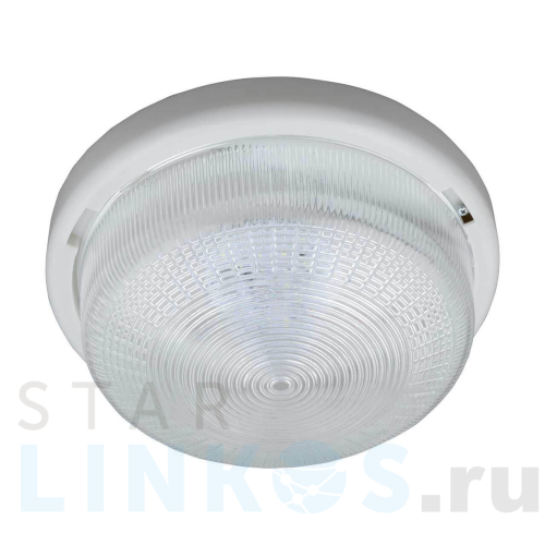 Купить с доставкой Потолочный светодиодный светильник Uniel ULO-K05A 6W/6000K/R24 IP44 White/Glass UL-00005242 в Туле