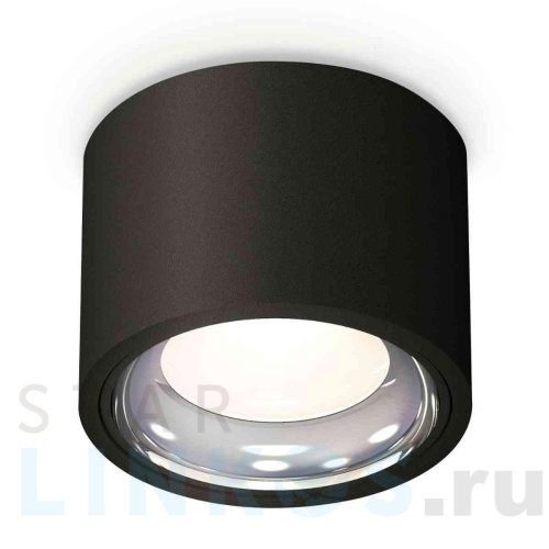 Купить с доставкой Комплект накладного светильника Ambrella light Techno Spot XS7511011 SBK/PSL черный песок/серебро полированное (C7511, N7023) в Туле