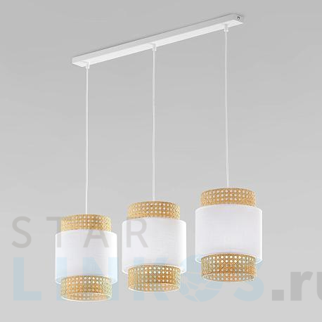 Купить Подвесной светильник TK Lighting 6531 Boho White за 28 300 руб. в Туле фото 2 Купить с доставкой Подвесной светильник TK Lighting 6531 Boho White в Туле фото 2